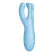 Obraz 7/9 - Satisfyer Threesome 4 - inteligentný dobíjací vibrátor na klitoris (modrý)