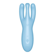 Obraz 8/9 - Satisfyer Threesome 4 - inteligentný dobíjací vibrátor na klitoris (modrý)