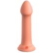 Obraz 7/8 - Dillio Big Hero - silikónové dildo so svorkou (17 cm) - oranžové