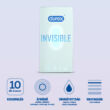 Obraz 6/7 - Durex Invisible Extra Thin - extra senzibilné kondómy (10ks)