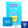 Obraz 3/7 - Durex Extra Safe - bezpečné kondómy (18ks)