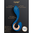 Obraz 3/6 - G-Vibe G-Pop 2 - Nabíjací, vodotesný vibrátor s G/P bodom (modrý)