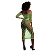Obraz 2/9 - Ouch! - fluorescenčná sieťovaná sukňa a top (neónovo zelená)
