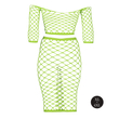 Obraz 9/9 - Ouch! - fluorescenčná sieťovaná sukňa a top (neónovo zelená)