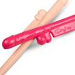 Obraz 3/8 - Easytoys Penis Straws – slamka s penisom (tmavo ružová-telová) – 10ks