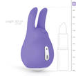 Obraz 4/4 - Good Vibes Tedy - Nabíjateľný vibrátor na klitoris so zajačikom (fialový)