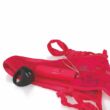 Obraz 5/7 - MySecret Screaming Pant - vibračné nohavičky na diaľkové ovládanie - červené (S-L)