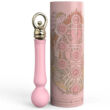 Obraz 1/4 - ZALO Confidence Heating Wand - nabíjací, luxusný masážny vibrátor (ružový)