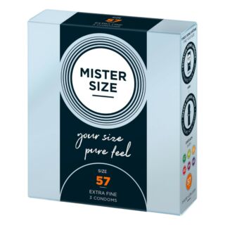 Mister Size tenký kondóm - 57mm (3ks)