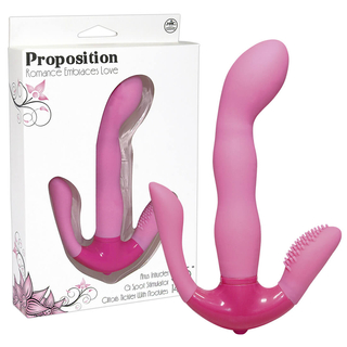 NMC Proposition - vibrátor s ramenami na klitoris a anus