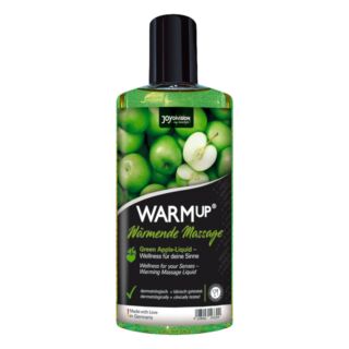 Joydivision Präparate WARMup - masážny olej s hrejivým účinkom zelené jablko (150 ml)