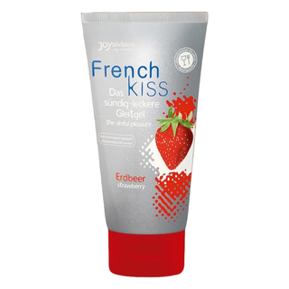 JoyDivision French Kiss Erdbeer - lubrikačný gél na báze vody jahodový (75ml)