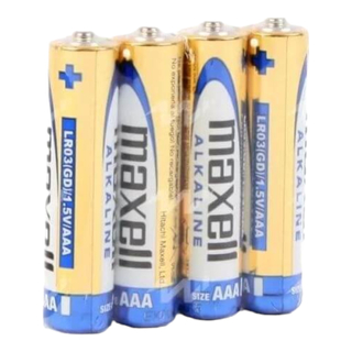 Maxell AAA - alkalické mikrotužkové batérie AAA (4ks)