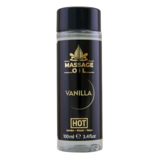 Masážny olej na starostlivosť o pokožku HOT - vanilka (100 ml)