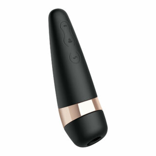 Satisfyer Pro 3+ - nabíjací, vodotesný stimulátor na klitoris (čierny)