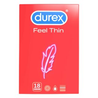 Durex ultra tenké kondómy pre ešte intenzívnejší pocit (18ks)