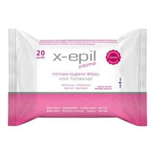 X-Epil Intimo - intímna utierka (20ks)