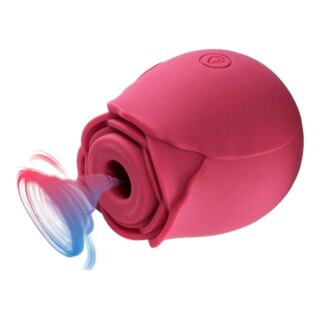 Tracy's Dog Rose - vodotesný stimulátor klitorisu na batérie (červený)