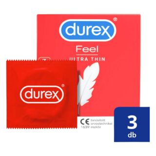 Durex Feel Ultra Thin - ultra realistické kondómy (3ks)