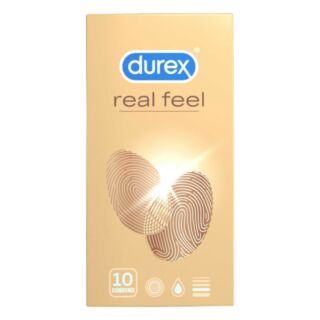 Durex Real Feel - bezlatexové kondómy (10 ks)