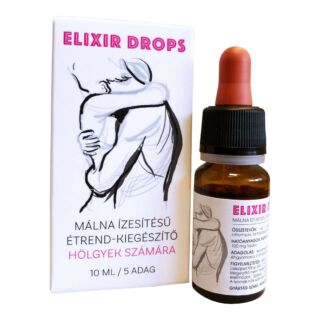 Elixír - výživový doplnok na rastlinnej báze, pre ženy (10 ml) – malina