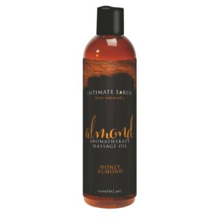Intimate Earth Almond - Organický masážny olej - Medová mandľa (240 ml)