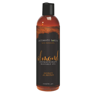 Intimate Earth Almond - Organický masážny olej - Medová mandľa (240 ml)