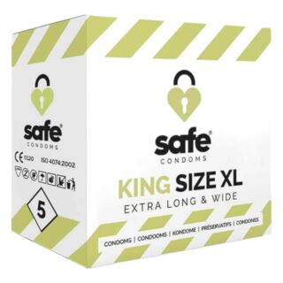 SAFE King Size XL - extra veľký kondóm (5ks)