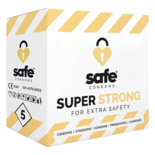 SAFE Super Strong - extra silné kondómy (5 ks)