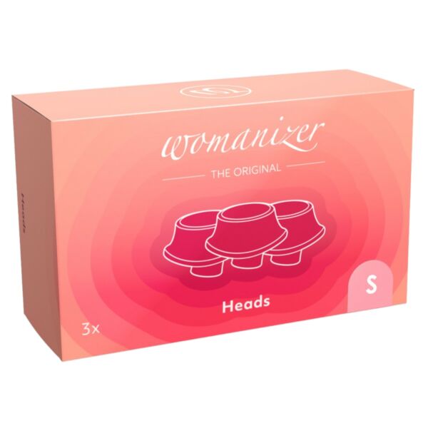 Womanizer Premium Eco – súprava náhradných sacích zvončekov – ružová (3ks)