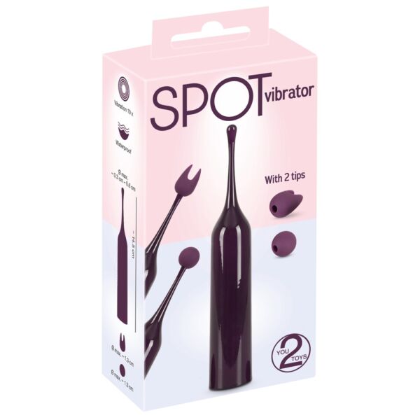 You2Toys Spot - rechargeable, clitoral vibrator set (purple)