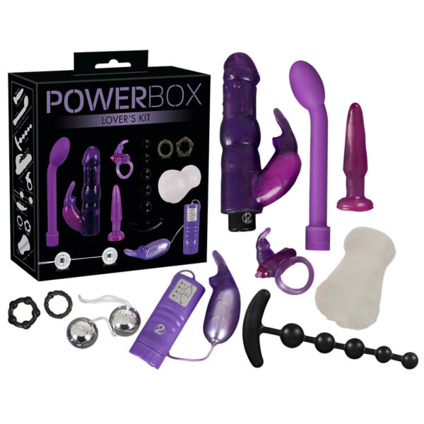 You2Toys Power Box Lover´s Kit - sada erotických pomôcok (10 dielna)