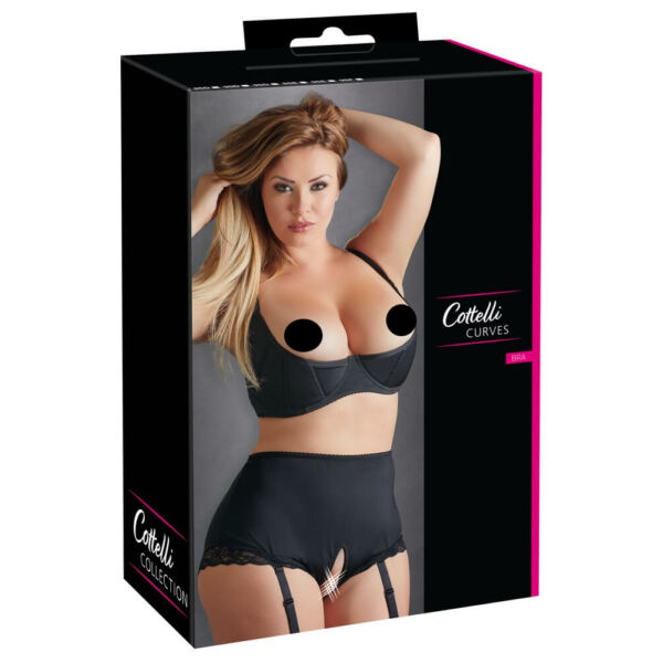 Cottelli Plus Size - Braced Breast Support (black)