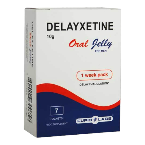 Delayxetine - výživový doplnok - gél - pre mužov (7 vrecúšok)