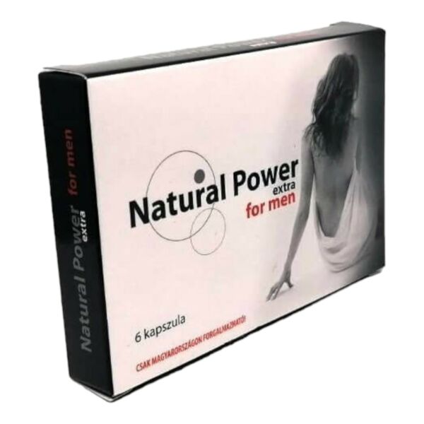 Natural Power - výživový doplnok pre pánov (6 kusov)