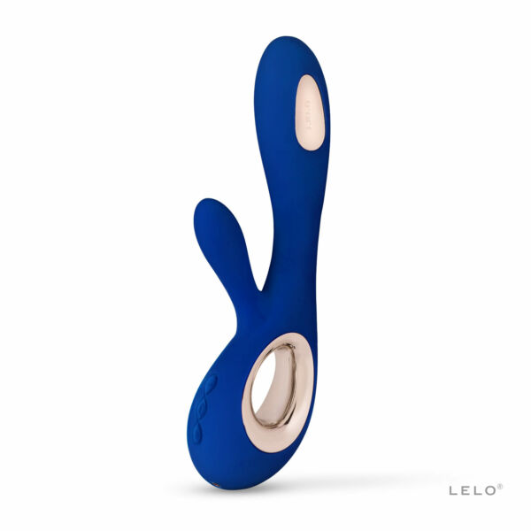 LELO Soraya Wave - bezdrôtový vibrátor s tyčinkou a kolísavým ramenom (modrý)