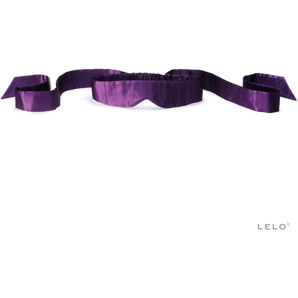 LELO INTIMA  - hodvábna páska na oči (fialová)