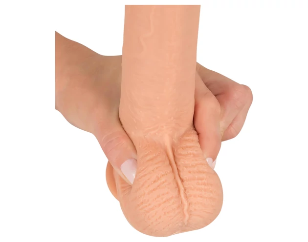 Realistixxx - prísavný realistický dildo (22cm) - prirodzený